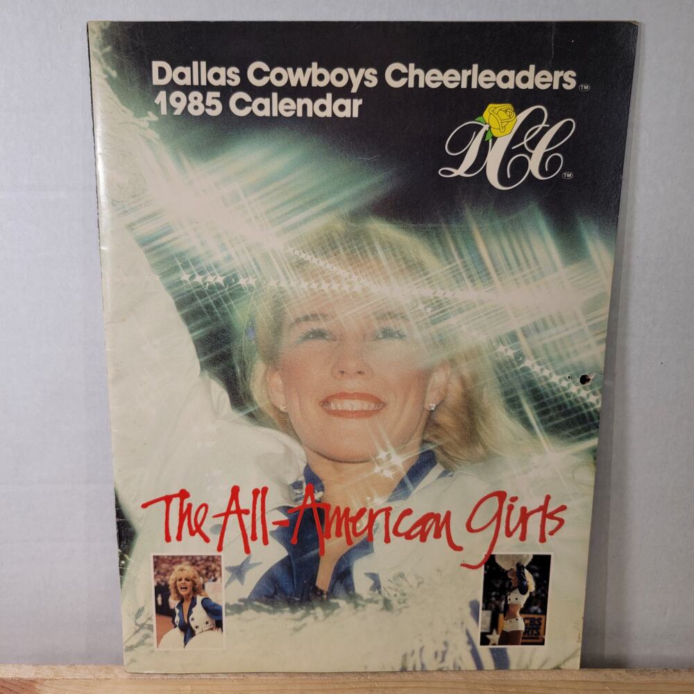 VINTAGE 1985 Dallas Cowboys Cheerleaders Calendar: The All American Girls